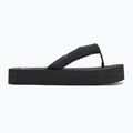 Women's Calvin Klein YW0YW01723 Beach Sandal Flatform Ttxr Satin triple black flip flops 2