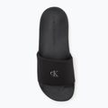 Calvin Klein women's flip-flops YW0YW01713 Slide Monogram Hardware triple black 5