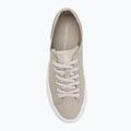 Calvin Klein women's trainers YW0YW01763 Vulc Flatform Low Cv MG eggshell/creamy white 5