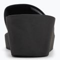 Calvin Klein women's flip flops YW0YW01725 Beach Wedge Slide Canvas triple black 6