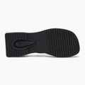 Women's Calvin Klein YW0YW01716 Sq Low Wedge Sandal Stitch triple black flip flops 4