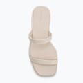 Calvin Klein women's flip-flops HW0HW02417 Double Bar Slide - Jelly turtle dove 5