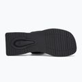 Women's Calvin Klein flip flops YW0YW01717 Sq Low Wedge Sandal Rope triple black 4