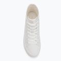 Calvin Klein women's trainers YW0YW01764 Vulc Flatform Mid Cv Mg triple bright white 5