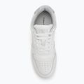 Calvin Klein women's shoes YW0YW01765 Basket Cupsole Low Mg bright white/silver 5