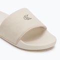 Calvin Klein women's flip-flops YW0YW01713 Slide Monogram Hardware turtle dove 7