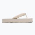 Women's Calvin Klein YW0YW01723 Beach Sandal Flatform Ttxr Satin triple eggshell flip flops 2