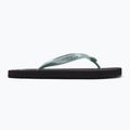 Calvin Klein women's flip flops YW0YW01719 Beach Sandal Monologo Tpu black/cloud blue 2