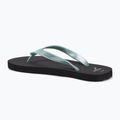 Calvin Klein women's flip flops YW0YW01719 Beach Sandal Monologo Tpu black/cloud blue 3