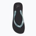 Calvin Klein women's flip flops YW0YW01719 Beach Sandal Monologo Tpu black/cloud blue 5