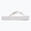 Women's Calvin Klein YW0YW01830 Beach Sandal Flatform Tpu bright white/black flip flops 2