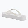 Women's Calvin Klein YW0YW01830 Beach Sandal Flatform Tpu bright white/black flip flops 3