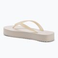 Calvin Klein women's flip flops YW0YW01830 Beach Sandal Flatform Tpu eggshell/bright white 3