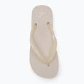 Calvin Klein women's flip flops YW0YW01830 Beach Sandal Flatform Tpu eggshell/bright white 5