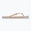 Calvin Klein women's flip flops YW0YW01720 Thong+ Tpu Metallic eggshell/bright white 2