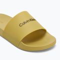 Calvin Klein men's flip-flops HM0HM00455 Pool Slide Rubber avocado oil 7
