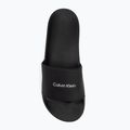 Calvin Klein men's flip-flops HM0HM01754 Pool Slide Ck Square black 5