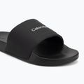 Calvin Klein men's flip-flops HM0HM01754 Pool Slide Ck Square black 7