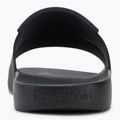 Calvin Klein men's flip-flops HM0HM01752 Pool Slide Double T black 6