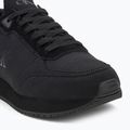 Men's shoes Calvin Klein YM0YM01217 Runner Sock Laceup Mg Canvas triple black 7