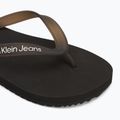 Men's Calvin Klein YM0YM01267 Beach Sandal Transparent Tpu black/bright white flip flops 7