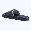Men's Calvin Klein YM0YM00361 Slide Rubber Neoprene Monologo navy/oyster mushroom flip-flops 3