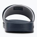 Men's Calvin Klein YM0YM00361 Slide Rubber Neoprene Monologo navy/oyster mushroom flip-flops 6