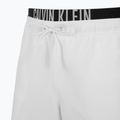Men's Calvin Klein KM0KM01093 Intense Power Medium Double WB pvh classic white swim shorts 3