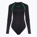 Women's one-piece swimsuit Calvin Klein KW0KW02790 Intense Power Move Rashguard One Piece pvh black