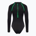 Women's one-piece swimsuit Calvin Klein KW0KW02790 Intense Power Move Rashguard One Piece pvh black 2