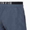 Men's Calvin Klein KM0KM01093 Intense Power Medium Double WB grisaille swim shorts 4