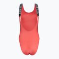 Women's one-piece swimsuit Calvin Klein KW0KW02754 Intense Power Rib Scoop Back One Piece-RP dazzling coral 2