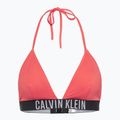 Calvin Klein swimsuit top KW0KW02750 Intense Power Rib Triangle-RP dazzling coral