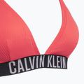 Calvin Klein swimsuit top KW0KW02750 Intense Power Rib Triangle-RP dazzling coral 3
