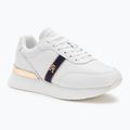 Tommy Hilfiger women's Webbing Runner white shoes