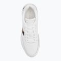Tommy Hilfiger women's Webbing Runner white shoes 5