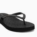 Tommy Hilfiger women's flip flops Strap Beach Sandal black 7