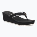 Tommy Hilfiger women's flip flops Wedge Beach Sandal black
