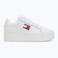 Women's shoes Tommy Jeans Flatform white 2