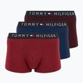 Boxers Tommy Hilfiger UM0UM03180 Trunk 3 pairs deep burgundy/purple navy/deep rouge heather