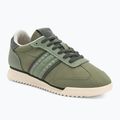 Tommy Jeans men's shoes Runner Cleated Mix Material aruba green