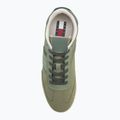 Tommy Jeans men's shoes Runner Cleated Mix Material aruba green 5