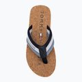 Men's Tommy Hilfiger Cork Beach desert sky flip flops 5