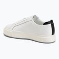 Women's shoes Calvin Klein YW0YW01945 Basket Cups Laceup Leather bright white/black 3