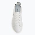 Women's shoes Calvin Klein YW0YW01945 Basket Cups Laceup Leather bright white/black 5
