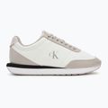 Women's shoes Calvin Klein YW0YW01942 Retro Runner Lace Up Leather MG bright white/chateau 2