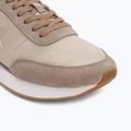 Women's shoes Calvin Klein YW0YW01990 Retro Runner Lace Up Nylon MG chateu/taupe/fragrant lilac 7