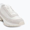 Women's shoes Calvin Klein YW0YW01995 Hike Runner Casual Ny-Su AOP WN white/marshmallow/feather gray 7