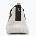Women's shoes Calvin Klein YW0YW01992 Eva Runner Drawstring Mix MG lily white/beluga/new maroon 6