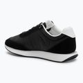 Women's shoes Calvin Klein YW0YW01990 Retro Runner Lace Up Nylon MG black/bright white 3